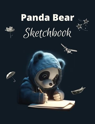 Panda Bear Sketchbook cover